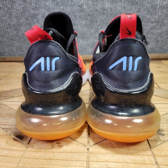 Nike Air Max 270 Mens 11.5 Athletic Running Shoes Sneakers Sunset DQ7625-600 - Picture 7 of 11